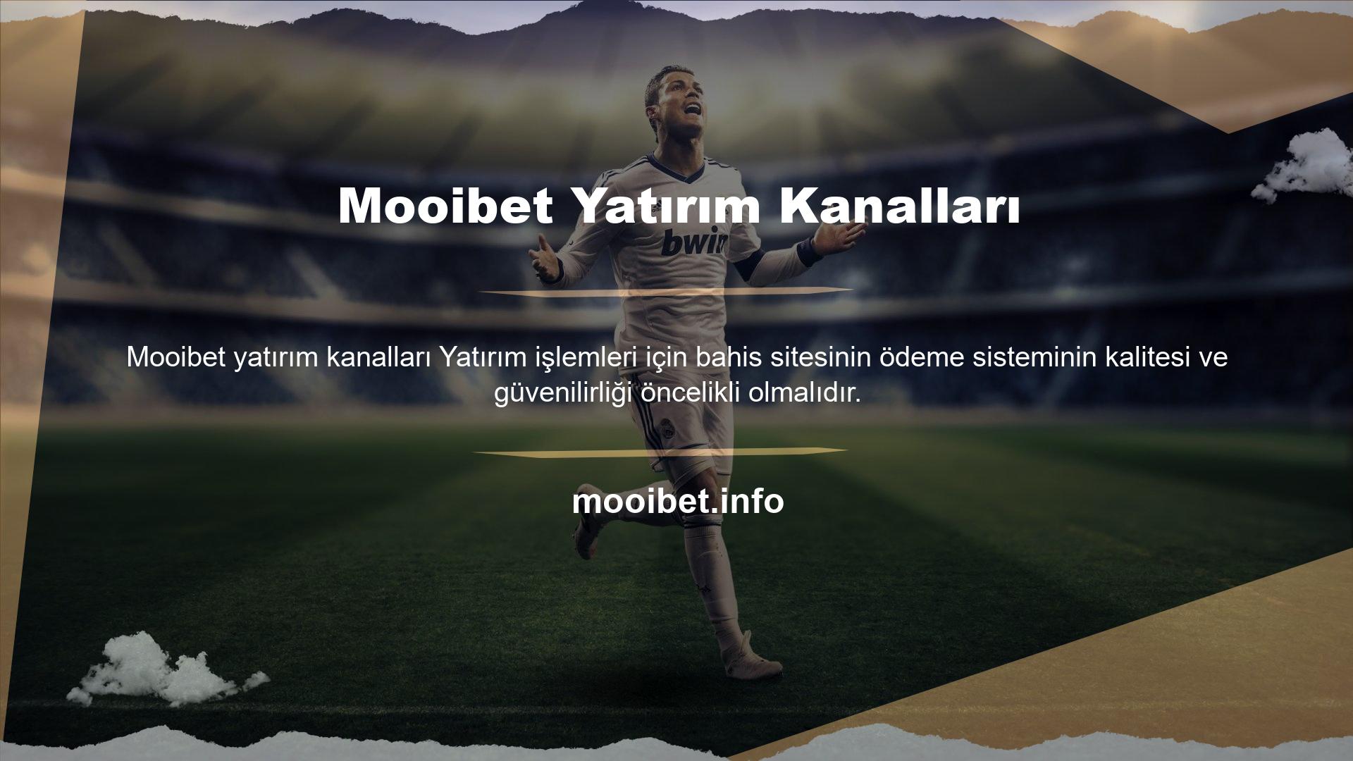 Mooibet, gelişmiş bir çevrimiçi yatırım kanalı bahis platformudur