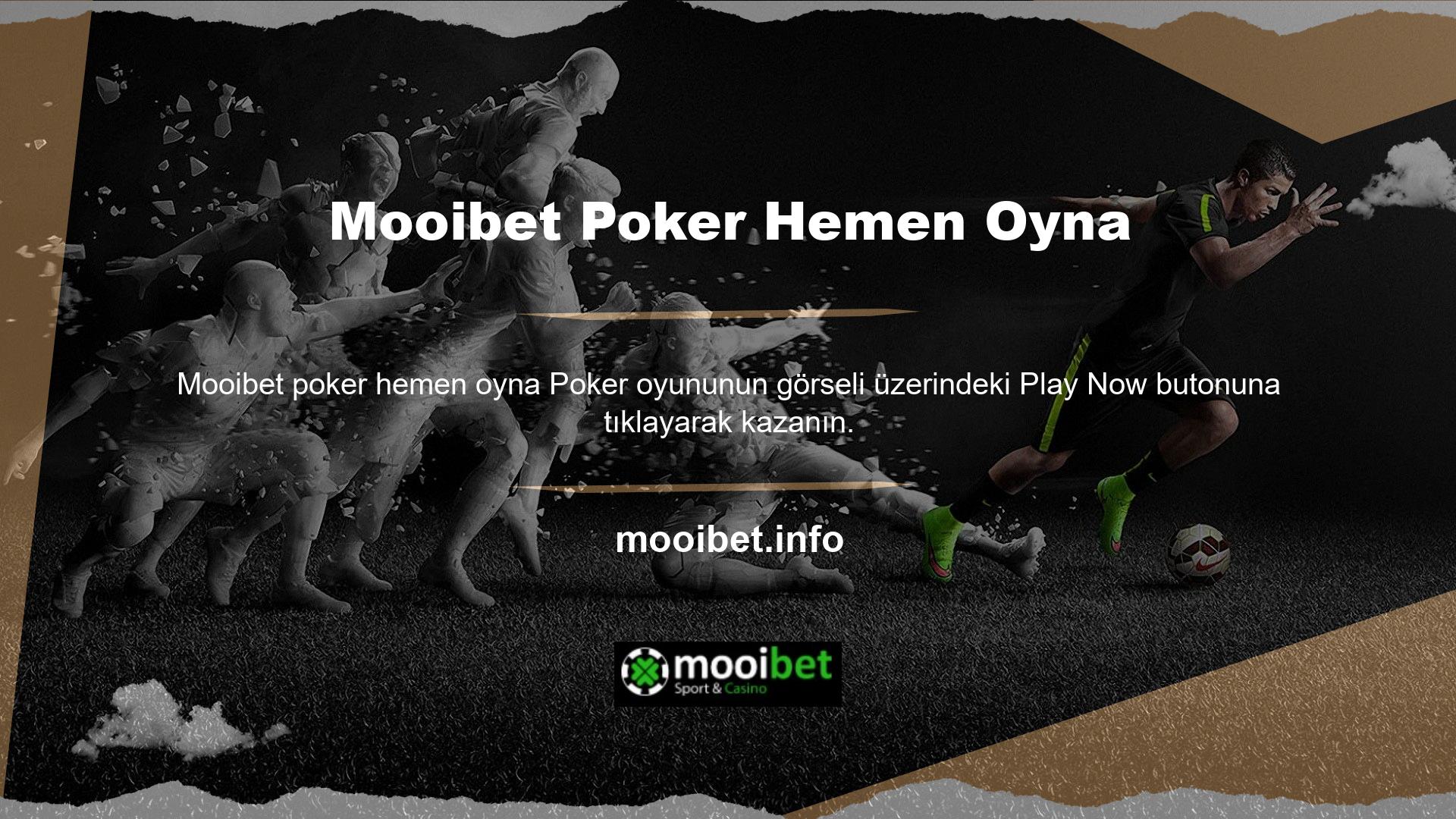 Mooibet Poker Hemen Oyna