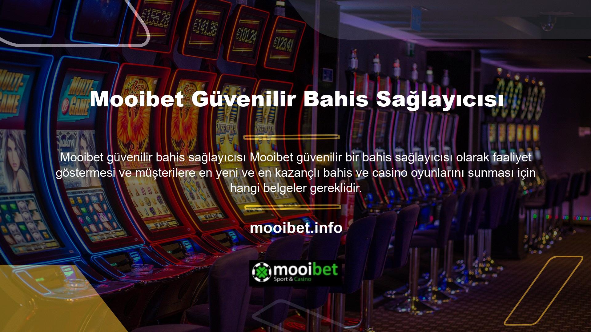 Ne tür belgelere ihtiyaç var? Yüksek çözünürlüklü video casino oyunları ve iddialı oyun seçimleri sayesinde Mooibet, yüksek düzeyde müşteri memnuniyeti sunarak her kullanıcıya kendini özel hissettirmiştir