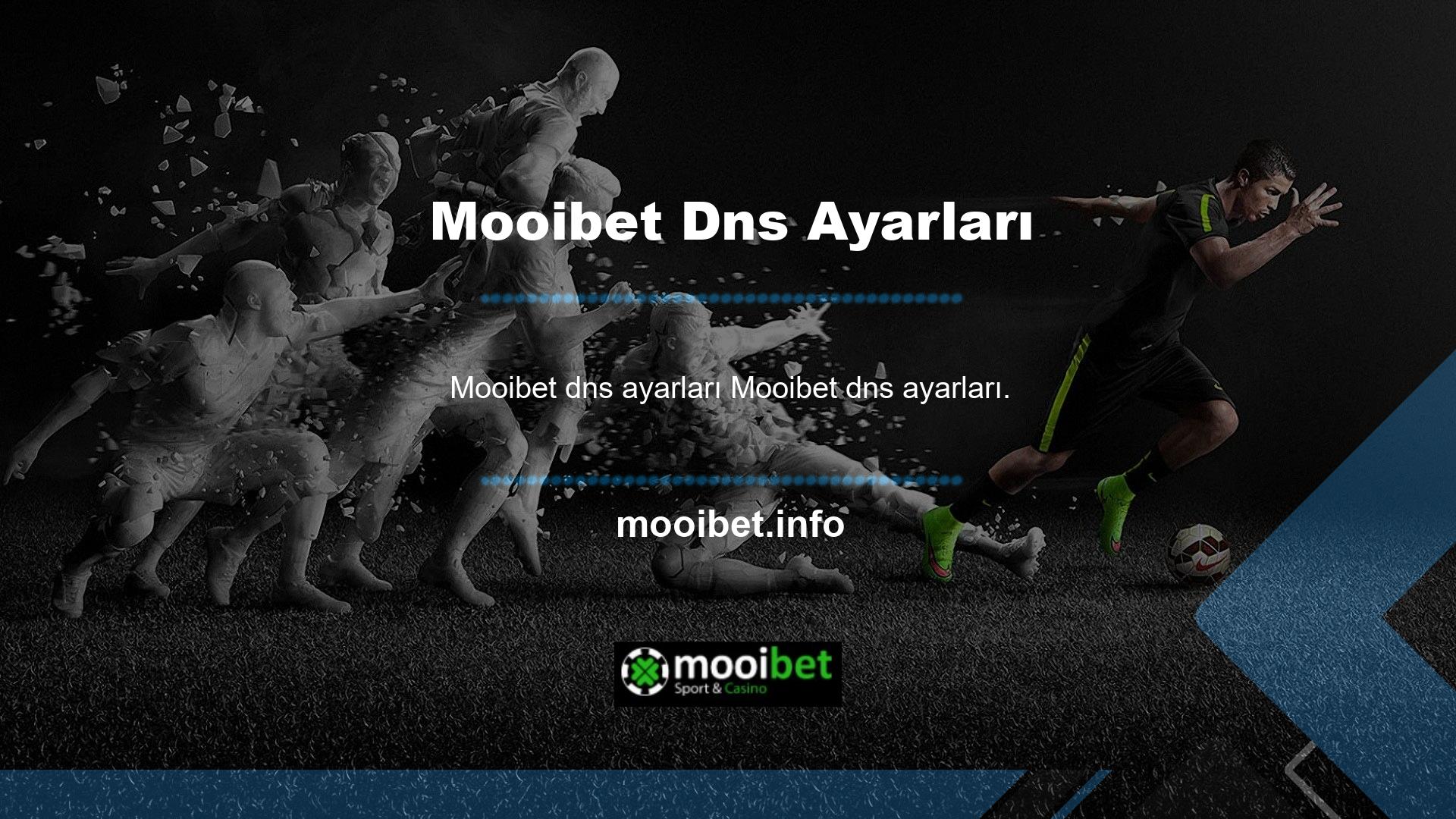 Geçmişte, DNS Mooibet kurulumunu kurmadan geçmişte Mooibet DNS ayarları hakkında internet adresleri hakkında bilgiye ulaşabilirsiniz